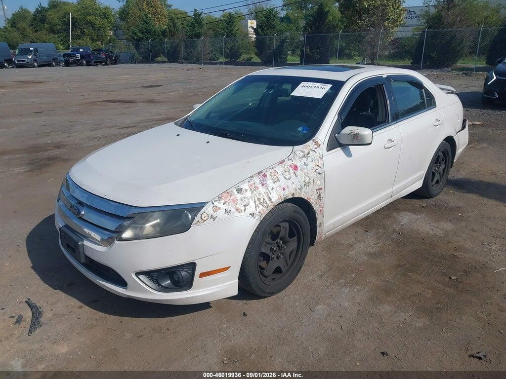 3FAHP0HAXAR116390 2010 FORD FUSION photo no. 2