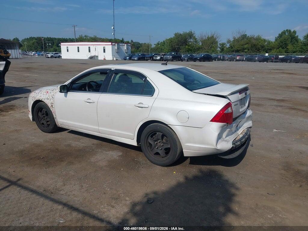 3FAHP0HAXAR116390 2010 FORD FUSION photo no. 3