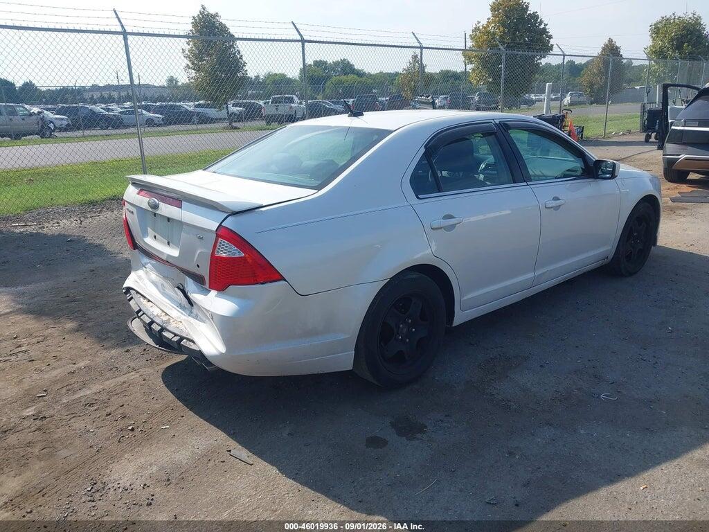 3FAHP0HAXAR116390 2010 FORD FUSION photo no. 4