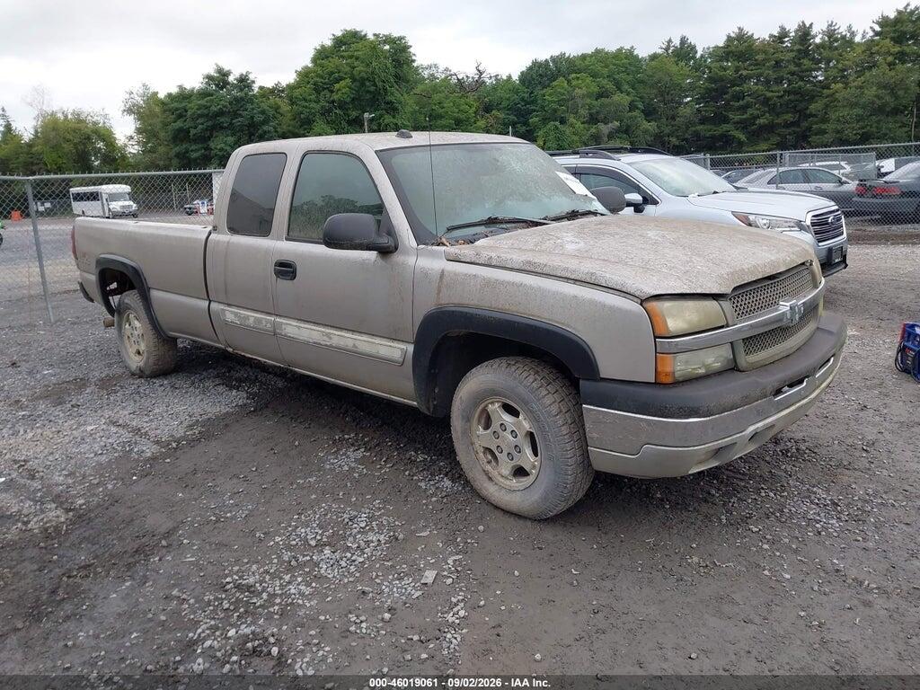 2004 CHEVROLET SILVERADO 1500 1GCEK19T54E306543
