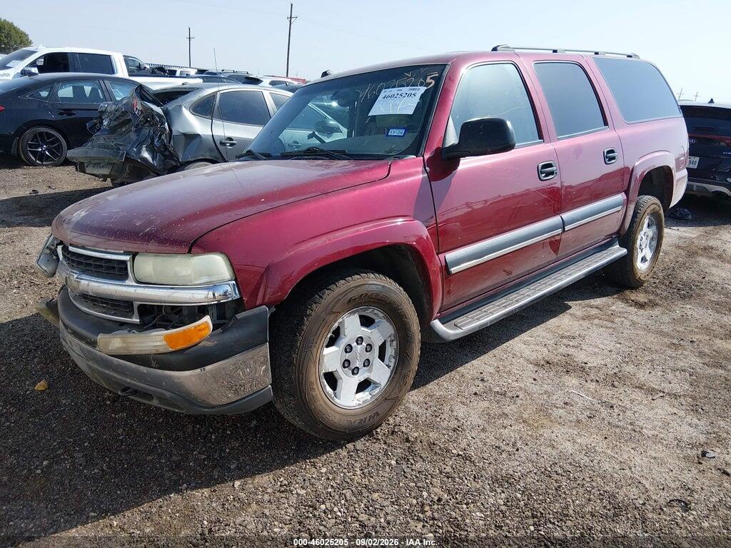 3GNFK16Z54G159329 2004 CHEVROLET SUBURBAN 1500 photo no. 2