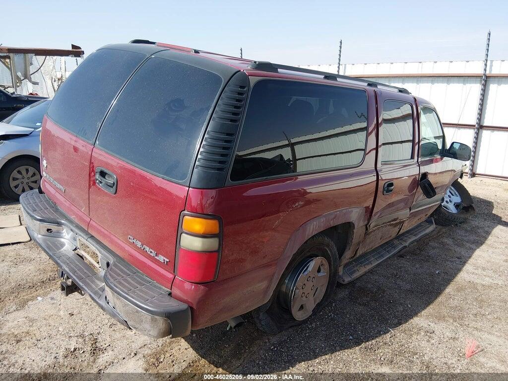 3GNFK16Z54G159329 2004 CHEVROLET SUBURBAN 1500 photo no. 4
