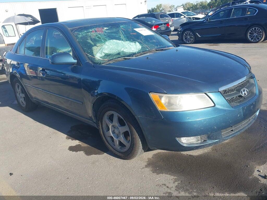 2006 HYUNDAI SONATA 5NPEU46F16H063973