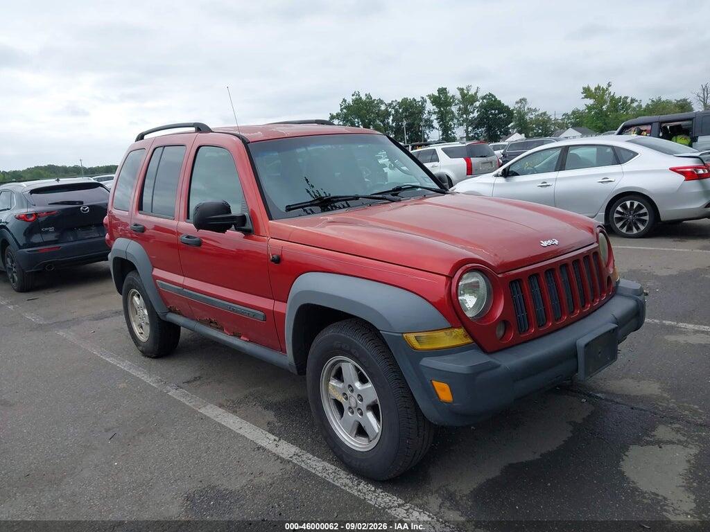 2007 JEEP LIBERTY 1J4GL48K37W522612