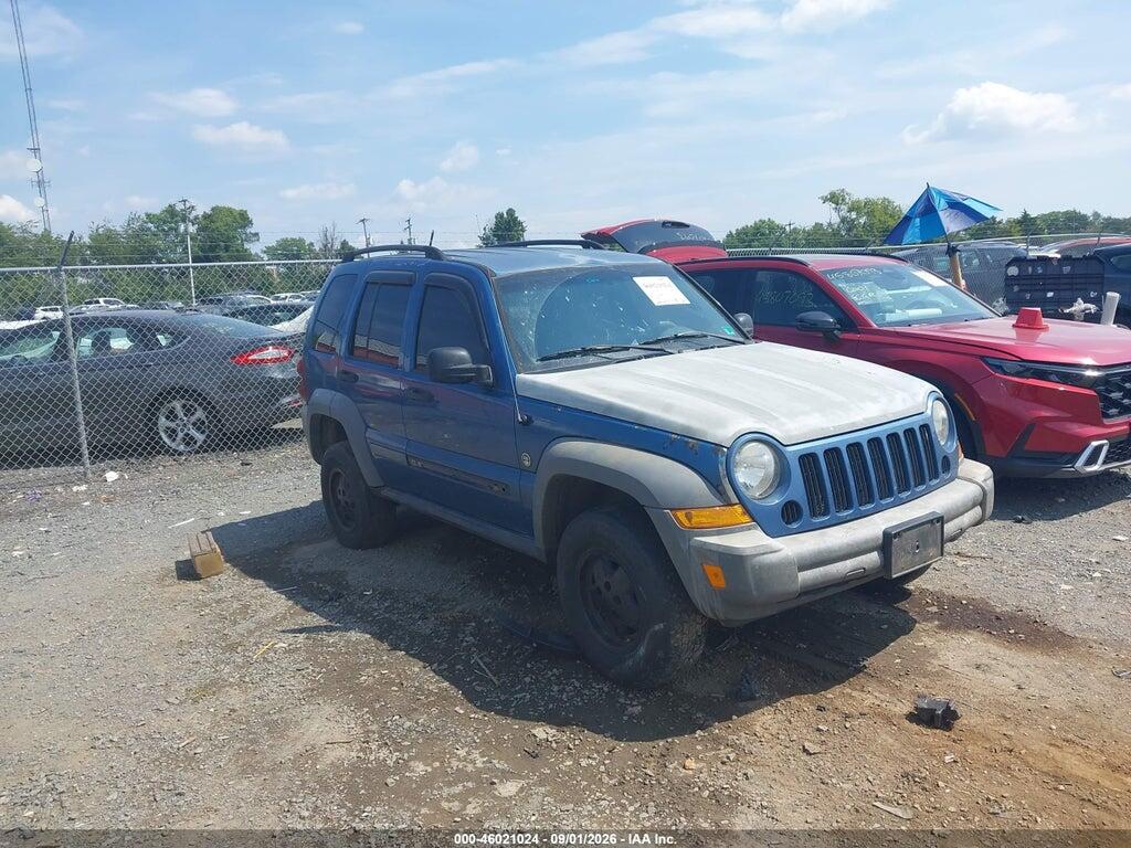 2006 JEEP LIBERTY 1J4GL48K66W132909