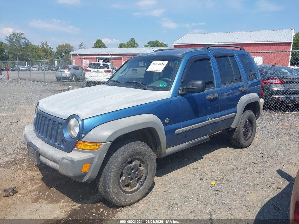 1J4GL48K66W132909 2006 JEEP LIBERTY photo no. 2