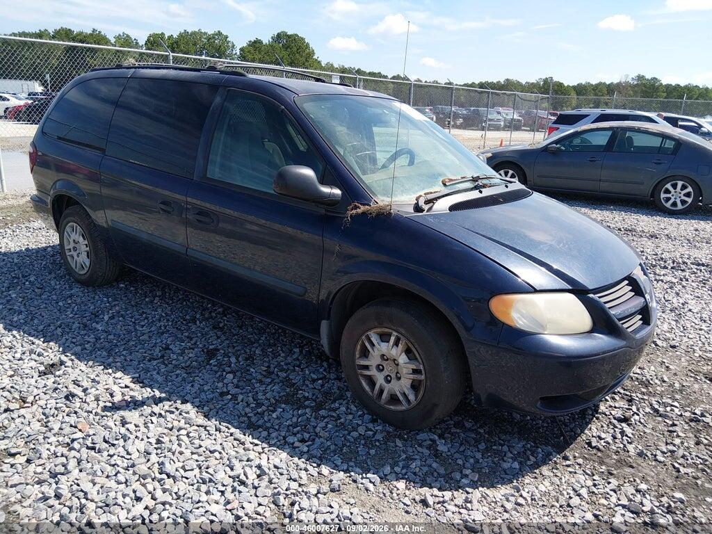 2005 DODGE GRAND CARAVAN 1D4GP24R65B142169