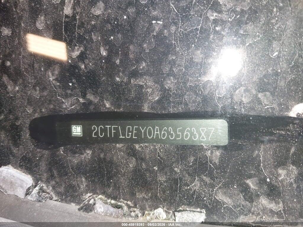 2CTFLGEY0A6356387 2010 GMC TERRAIN photo no. 9