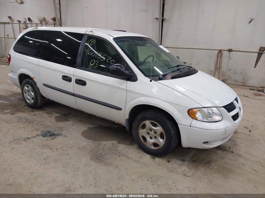 2003 DODGE GRAND CARAVAN 1D8GP24343B167563