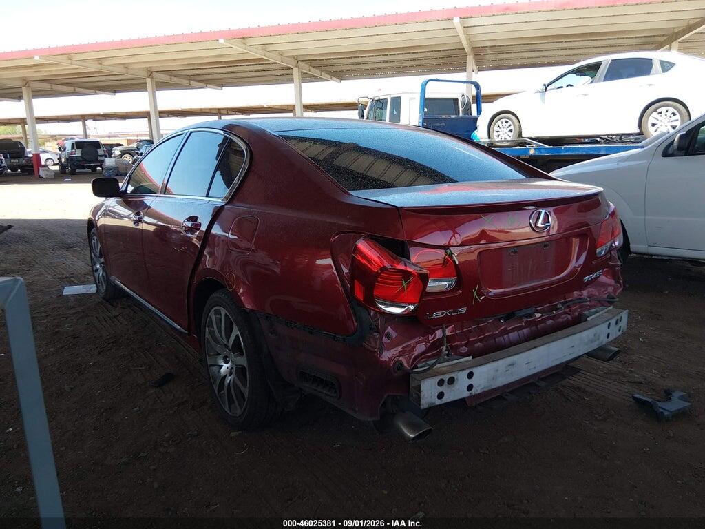 JTHBN96S765006850 2006 LEXUS GS 430 photo no. 3