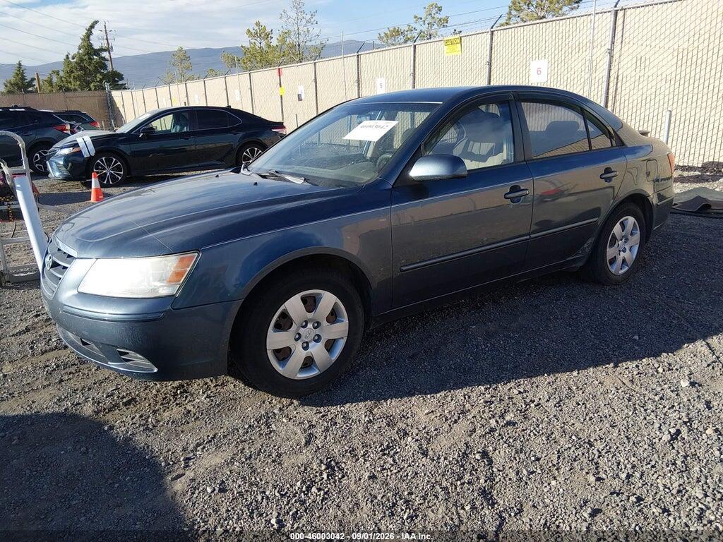 5NPET46C99H416425 2009 HYUNDAI SONATA photo no. 2