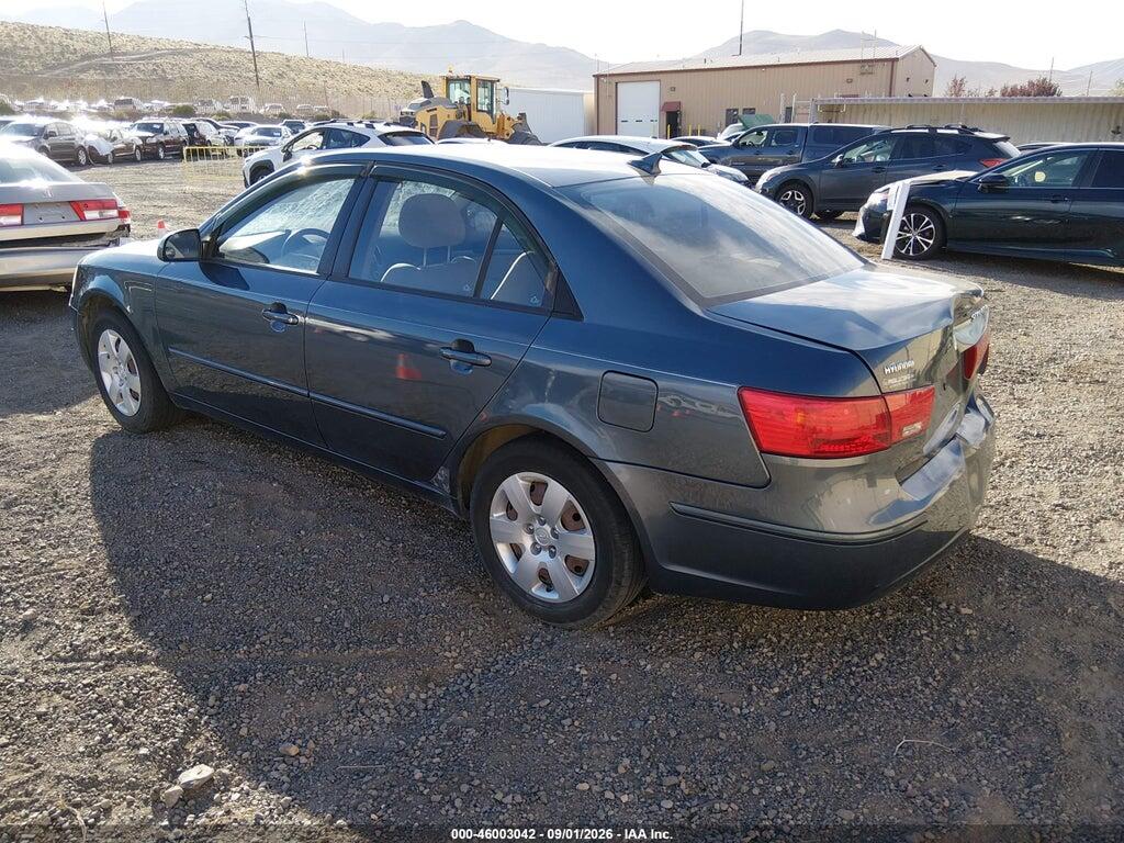 5NPET46C99H416425 2009 HYUNDAI SONATA photo no. 3