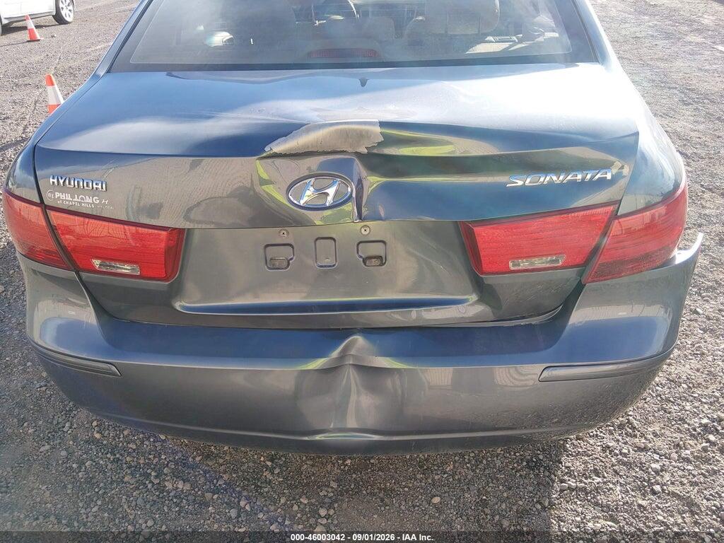 5NPET46C99H416425 2009 HYUNDAI SONATA photo no. 6