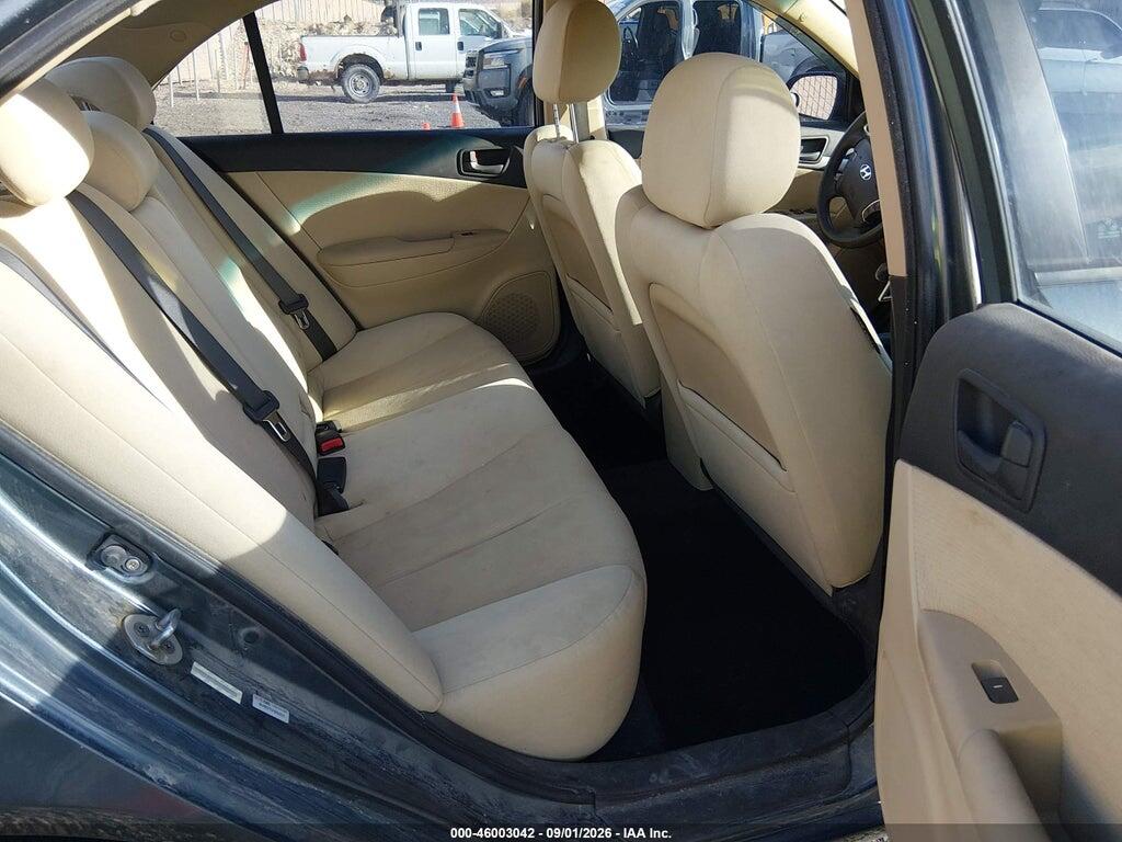 5NPET46C99H416425 2009 HYUNDAI SONATA photo no. 8