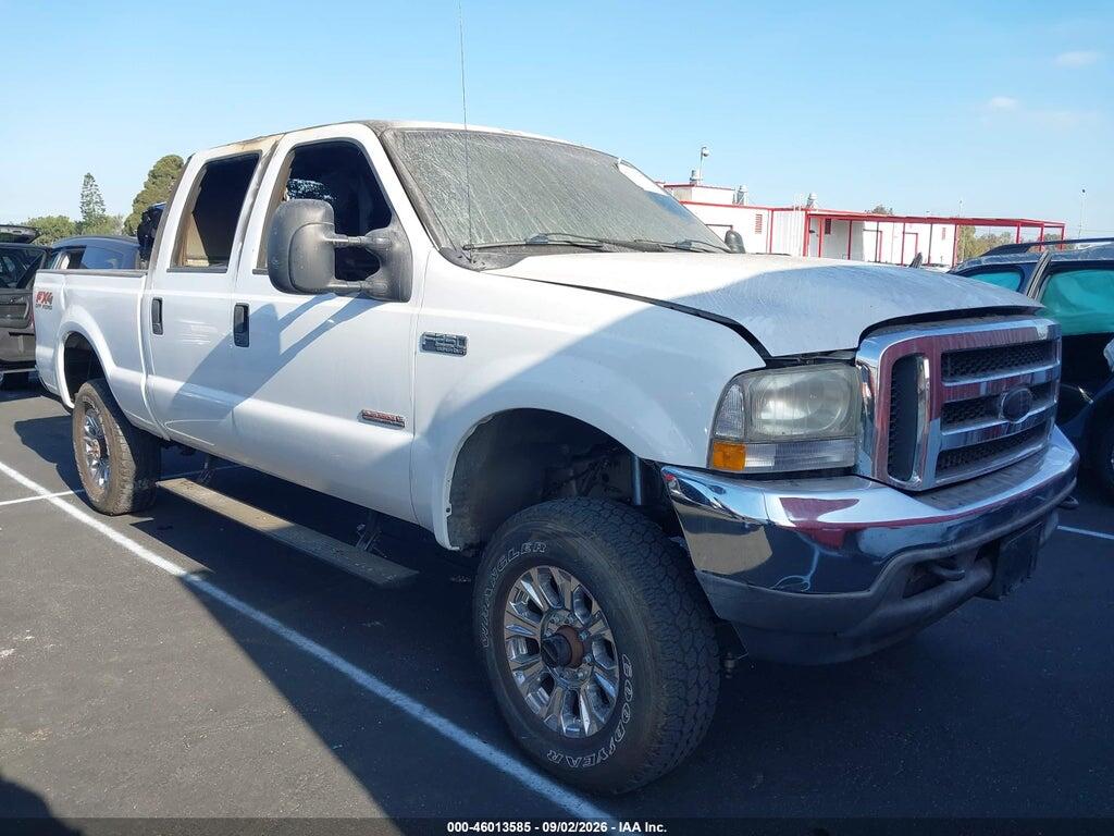 2004 FORD F-250 1FTNW21P34EA83685
