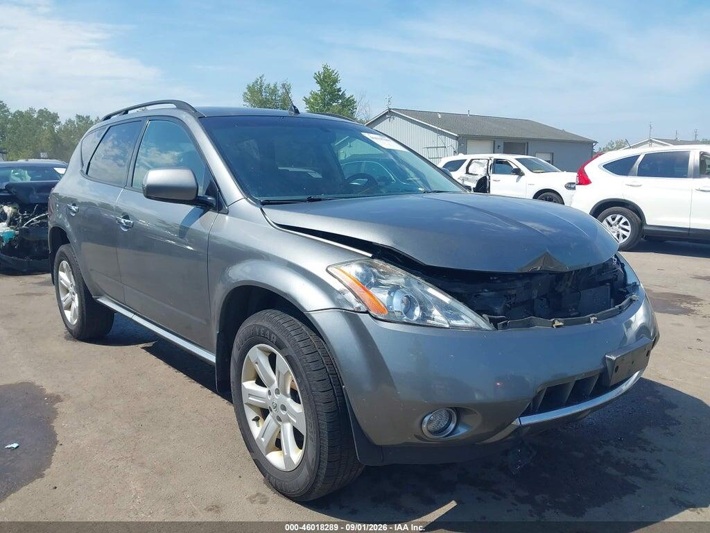 2007 NISSAN MURANO JN8AZ08W17W610066