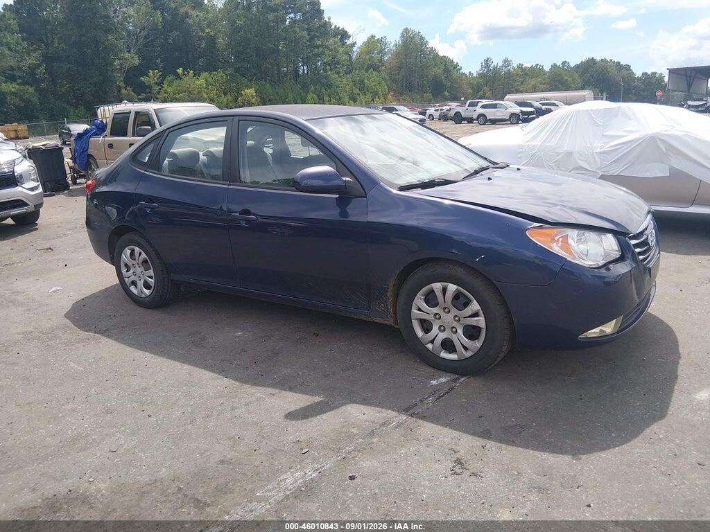 2010 HYUNDAI ELANTRA KMHDU4AD8AU043084