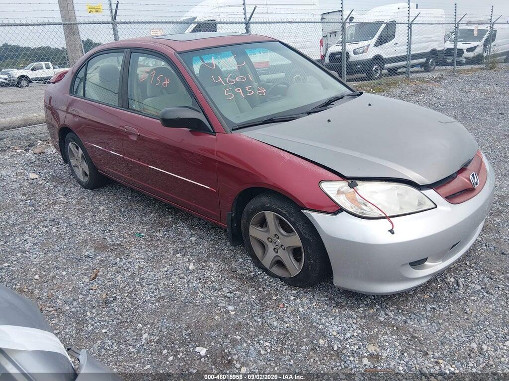 2005 HONDA CIVIC 2HGES26775H514061