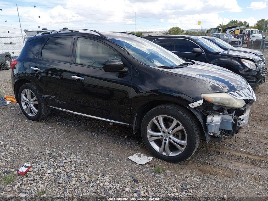 2009 NISSAN MURANO JN8AZ18W59W143629