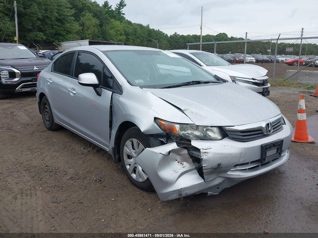 2012 HONDA CIVIC 2HGFB2F59CH582135