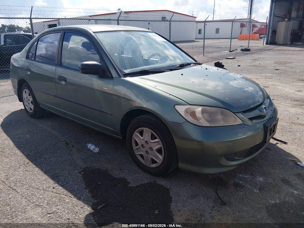 2004 HONDA CIVIC 2HGES16324H626711