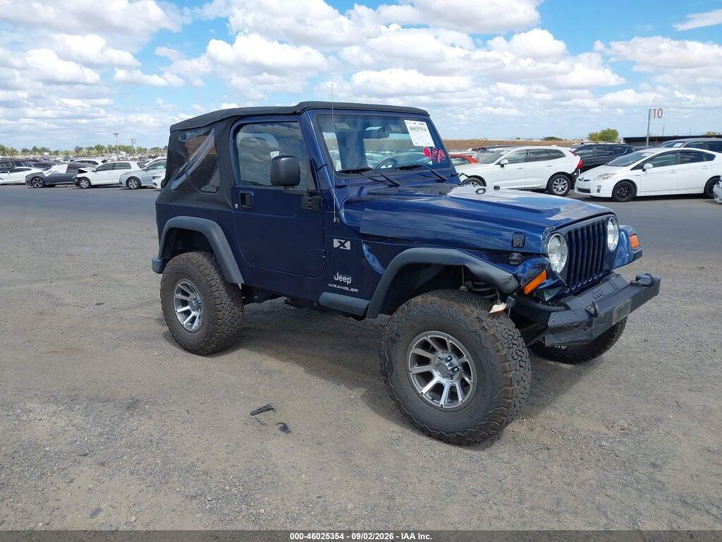2004 JEEP WRANGLER 1J4FA39SX4P725402