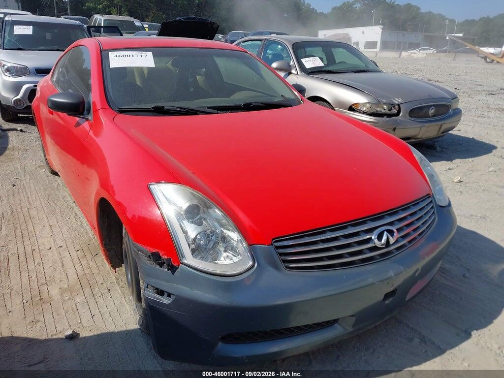 2005 INFINITI G35 JNKCV54E85M427605