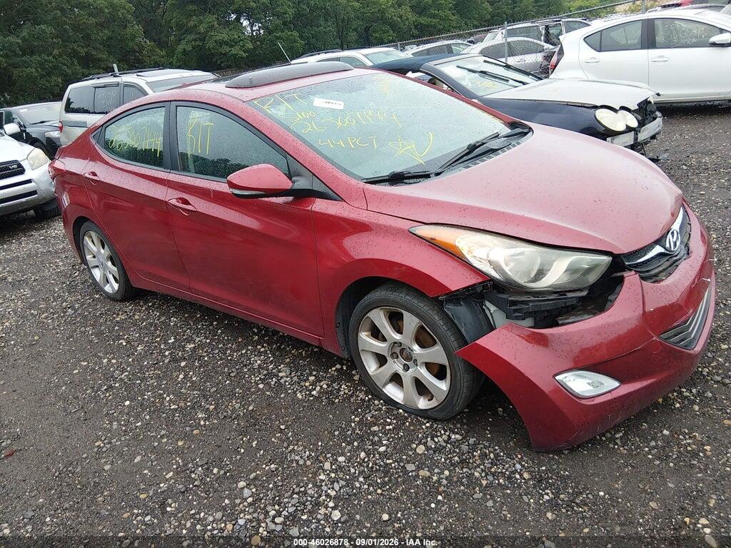 KMHDH4AEXCU498714 2012 HYUNDAI ELANTRA photo no. 1