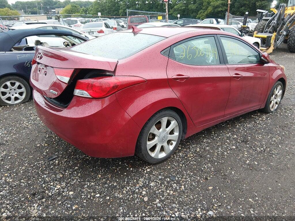 KMHDH4AEXCU498714 2012 HYUNDAI ELANTRA photo no. 4