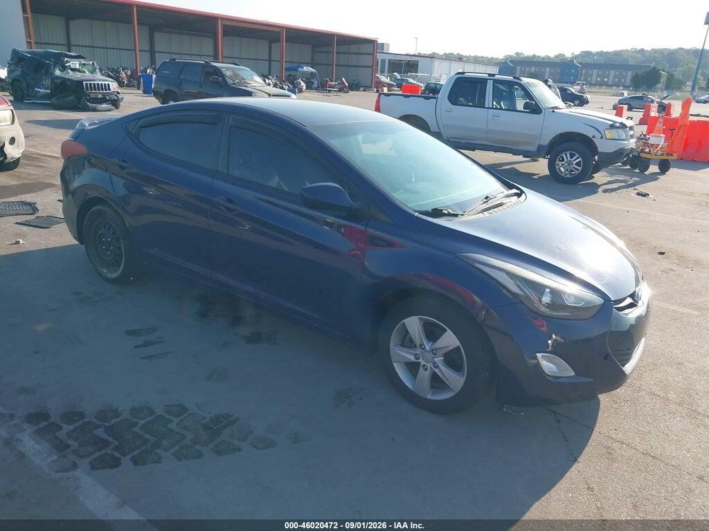 2012 HYUNDAI ELANTRA 5NPDH4AE7CH069027