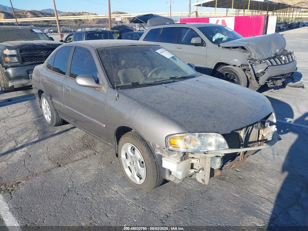 2004 NISSAN SENTRA 3N1CB51D54L482790