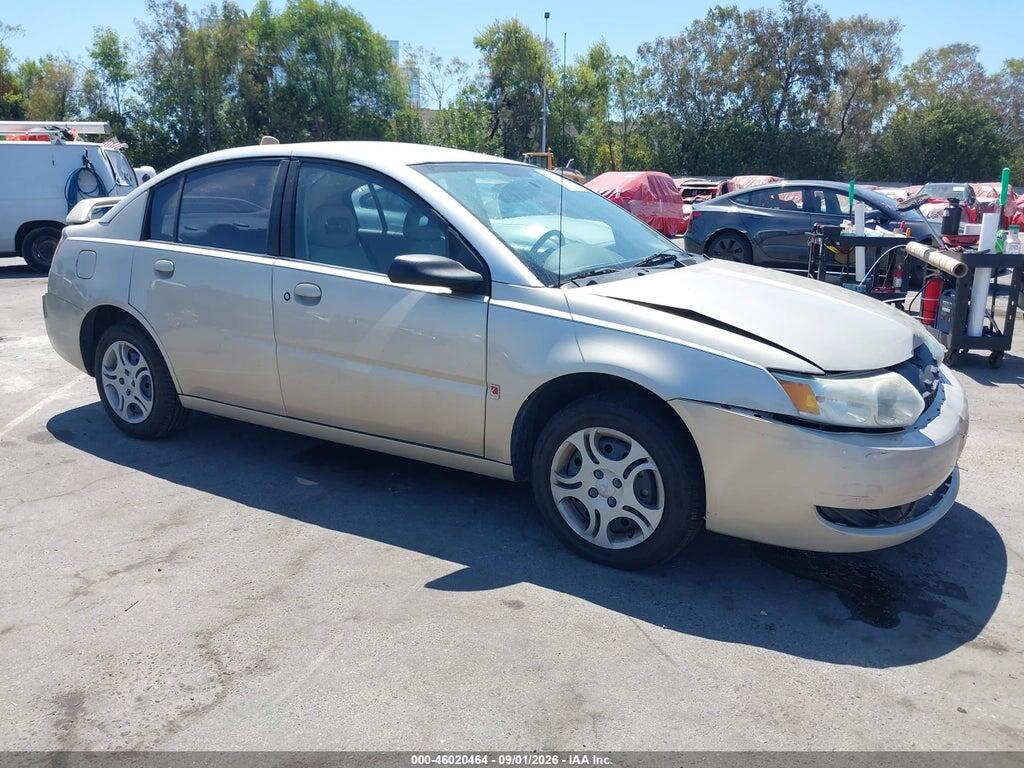 2003 SATURN ION 1G8AZ52F03Z141301