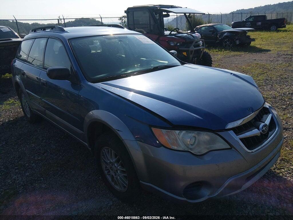 2008 SUBARU OUTBACK 4S4BP60C187364007