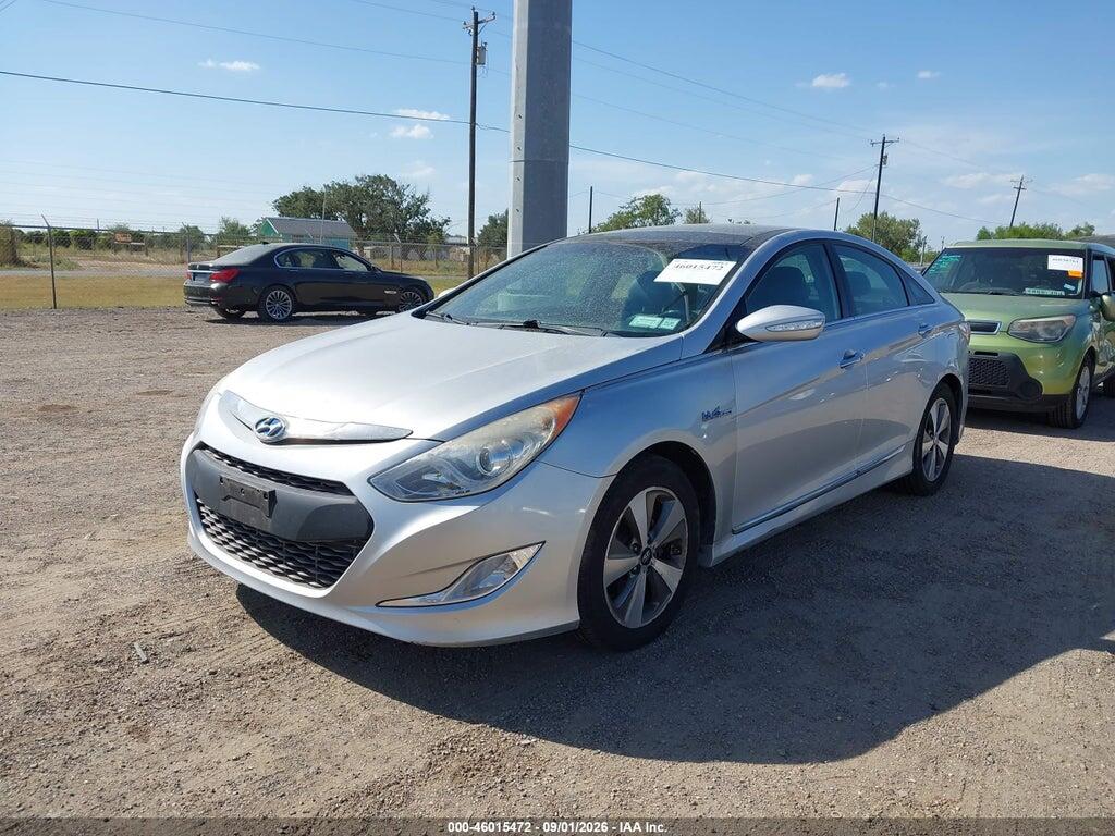 KMHEC4A48BA008121 2011 HYUNDAI SONATA HYBRID photo no. 2