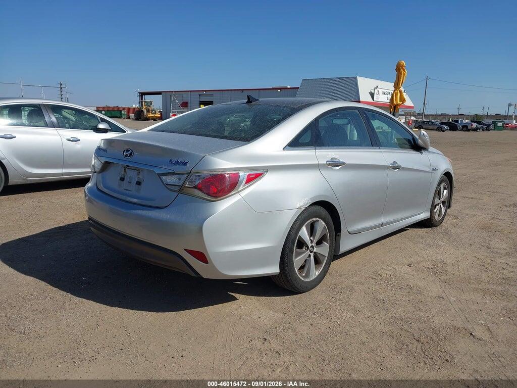 KMHEC4A48BA008121 2011 HYUNDAI SONATA HYBRID photo no. 4