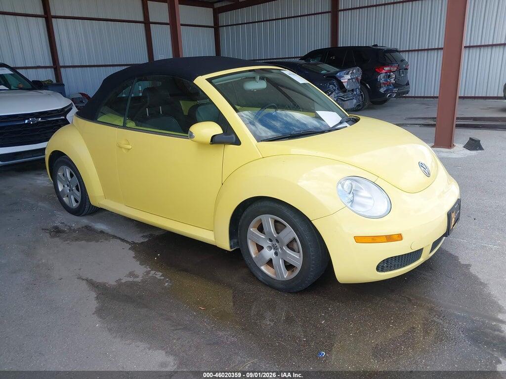 2007 VOLKSWAGEN NEW BEETLE 3VWRF31YX7M412412