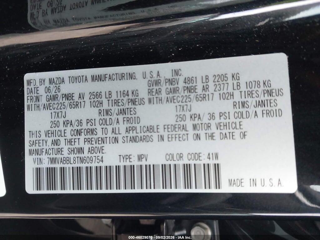 7MMVABBL8TN609754 2026 MAZDA CX-50 photo no. 9
