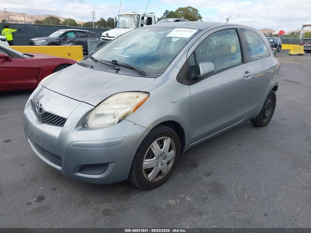 JTDJT4K36A5296592 2010 TOYOTA YARIS photo no. 2