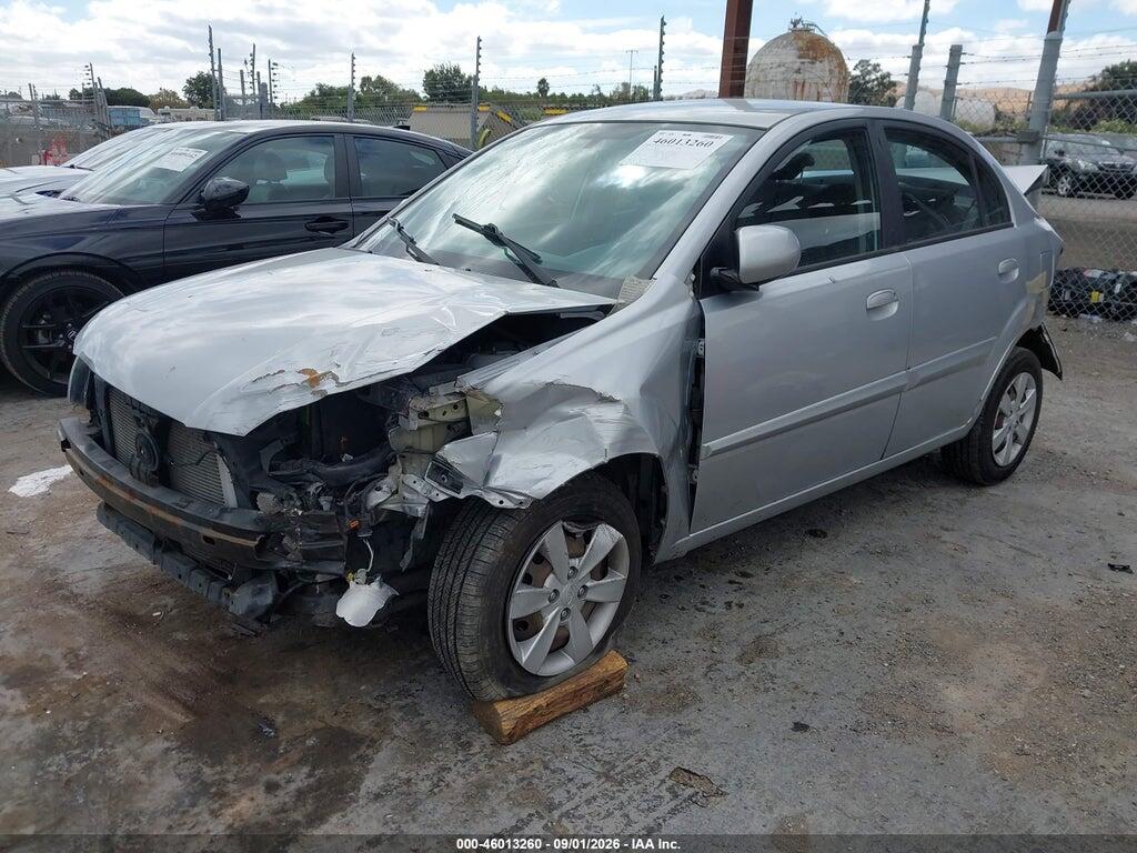 KNADH4A35B6923792 2011 KIA RIO photo no. 2