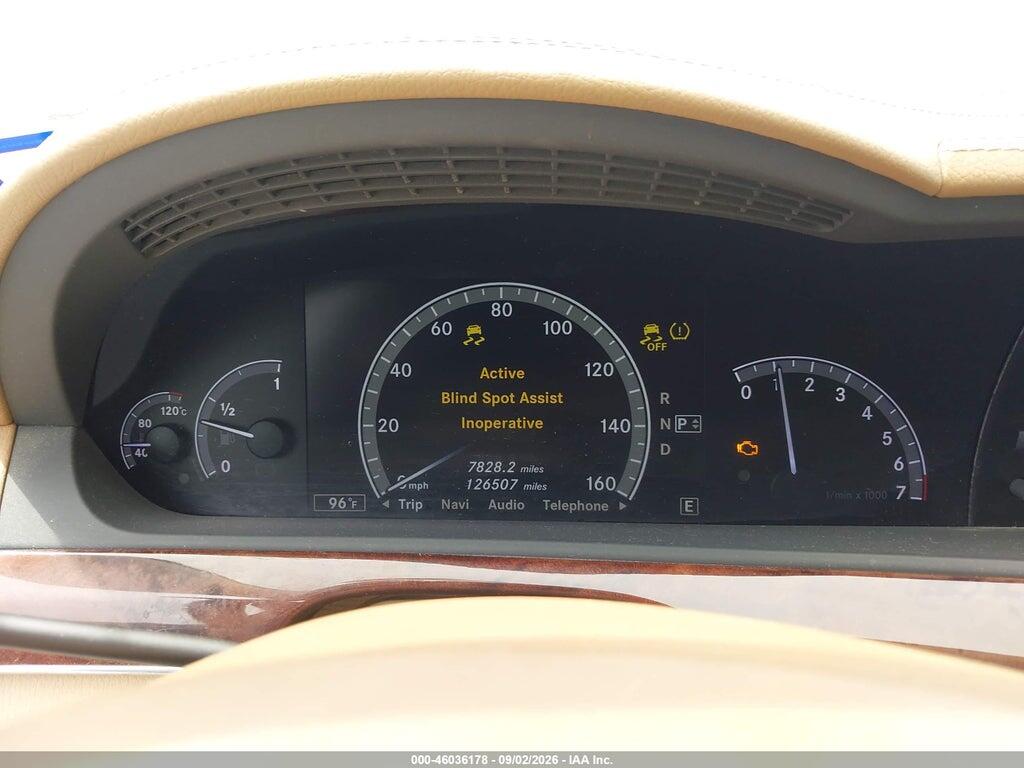 WDDNG7DB5CA429824 2012 MERCEDES-BENZ S 550 photo no. 7