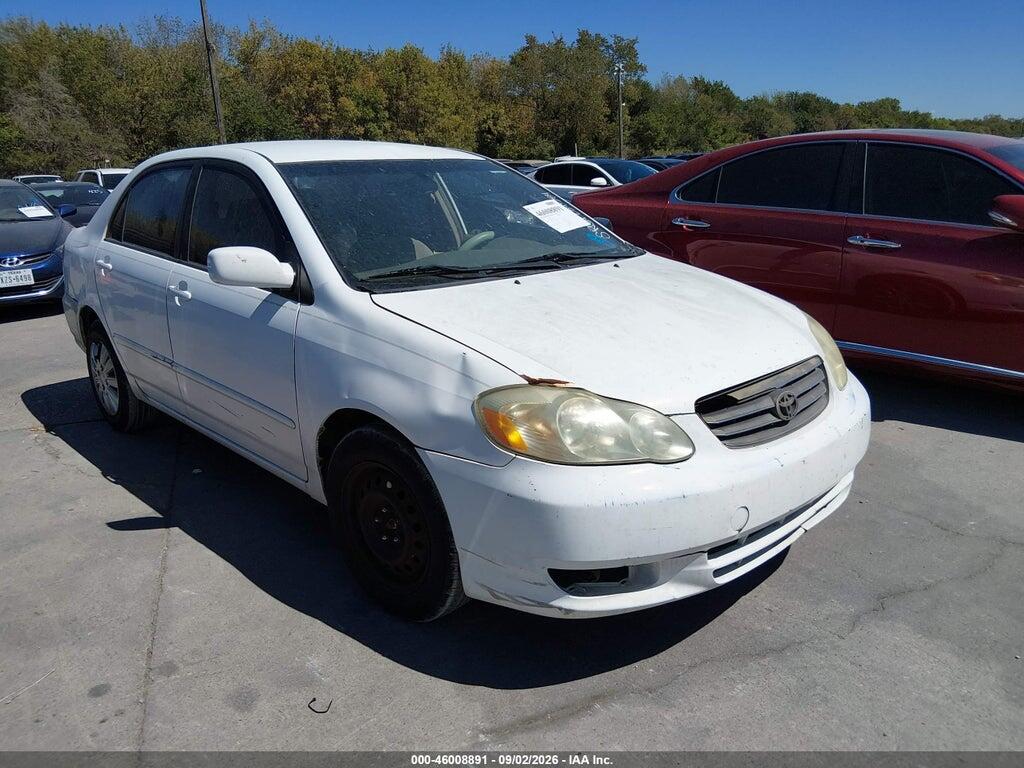 2004 TOYOTA COROLLA 2T1BR32E54C284584