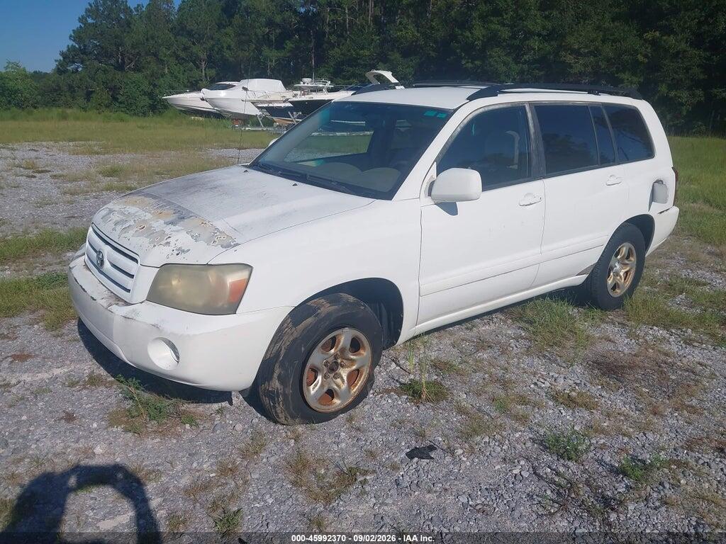 JTEGD21A640085739 2004 TOYOTA HIGHLANDER photo no. 2