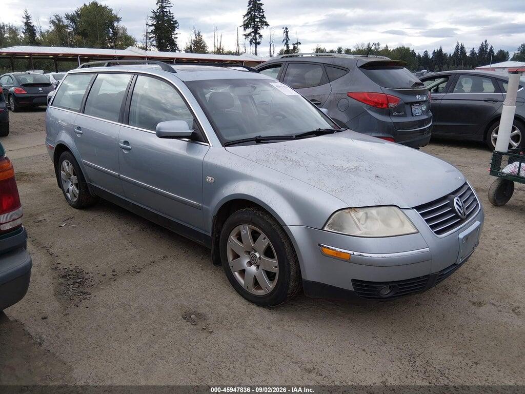 2003 VOLKSWAGEN PASSAT WVWYH63B23E015747