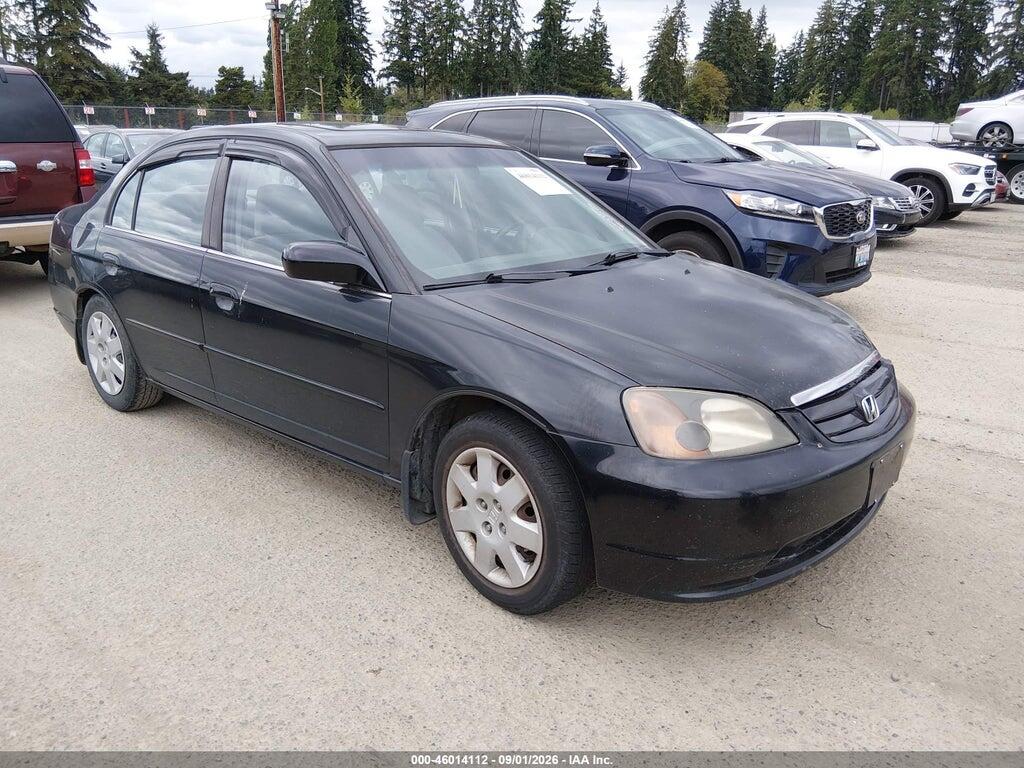 2001 HONDA CIVIC 2HGES26711H608303