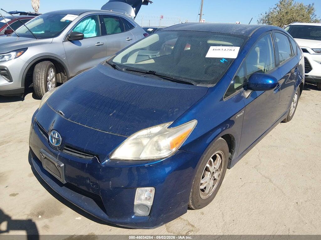 JTDKN3DU9B5334820 2011 TOYOTA PRIUS photo no. 2