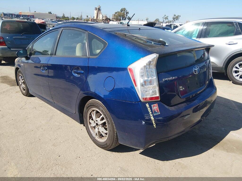 JTDKN3DU9B5334820 2011 TOYOTA PRIUS photo no. 3