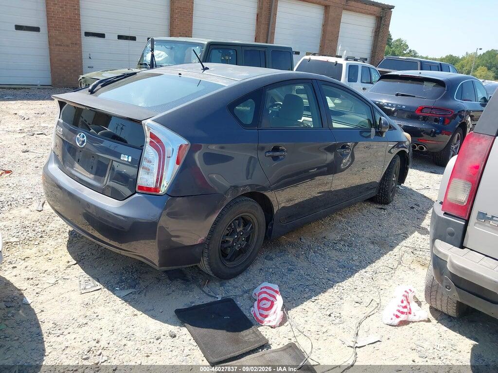 JTDKN3DU9C1545704 2012 TOYOTA PRIUS photo no. 4
