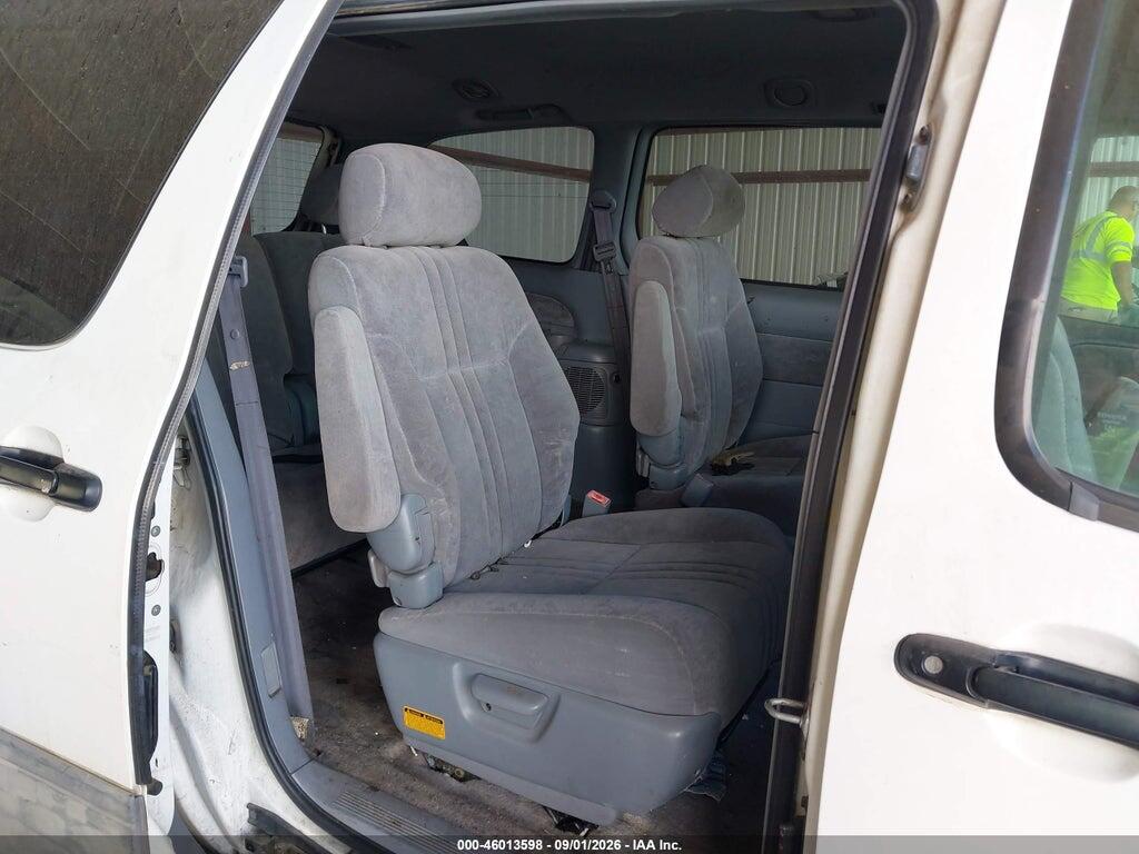 4T3ZF13C91U387162 2001 TOYOTA SIENNA photo no. 8