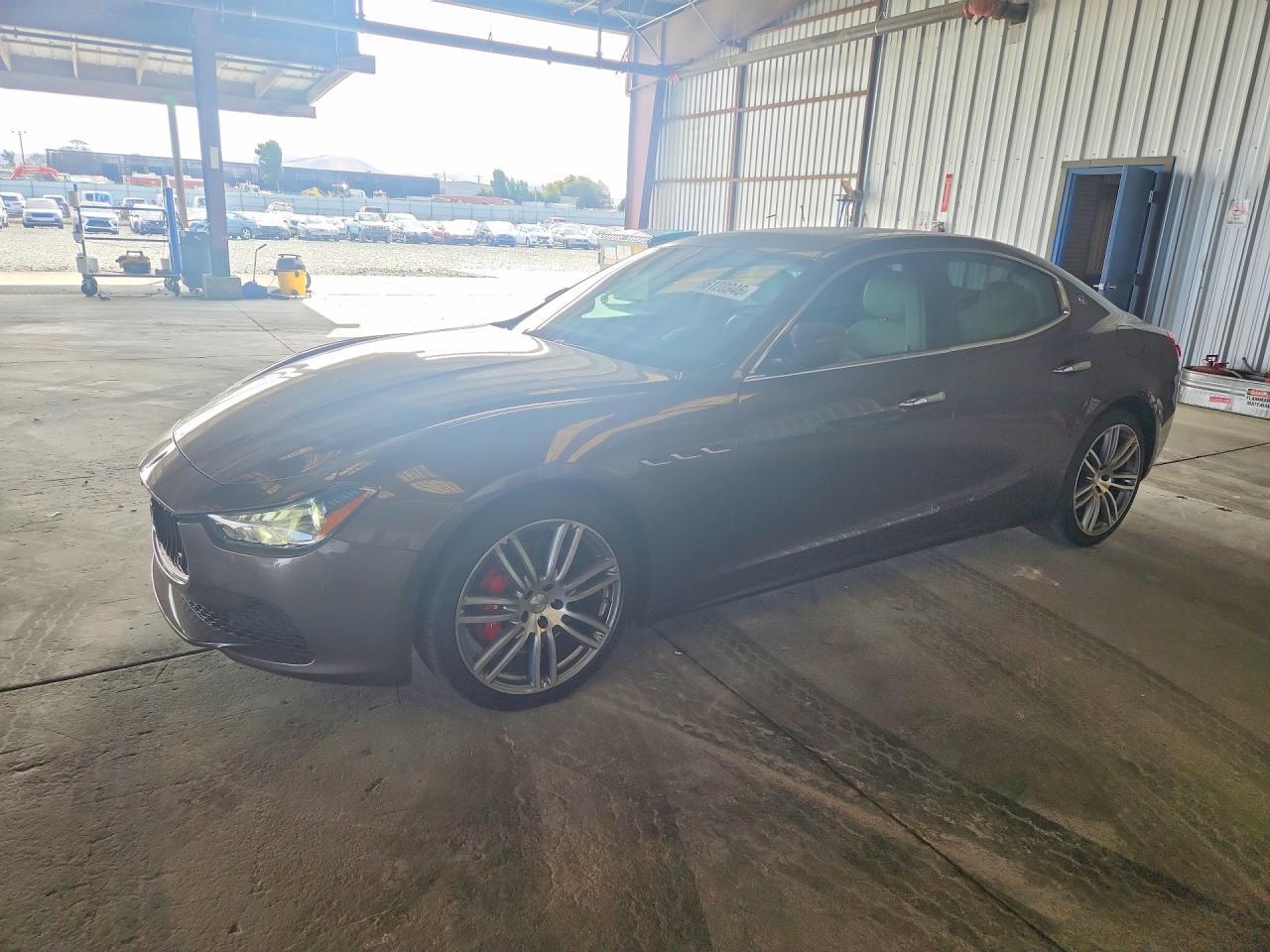 2017 MASERATI GHIBLI ZAM57RSLXH1236802