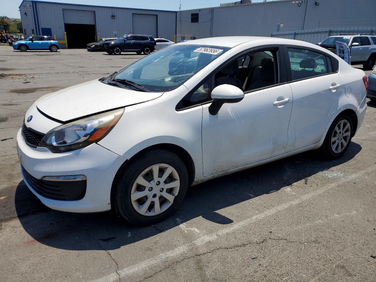 2016 KIA RIO KNADM4A3XG6598530